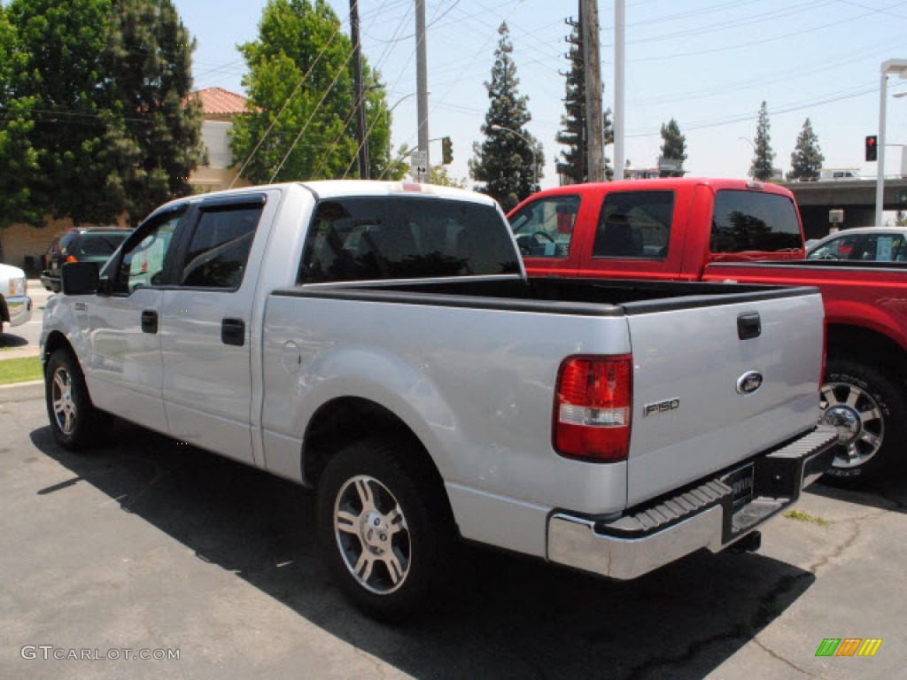 2006 F150 XLT SuperCrew - Silver Metallic / Medium/Dark Flint photo #9