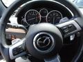 Black 2009 Mazda MX-5 Miata Hardtop Grand Touring Roadster Steering Wheel