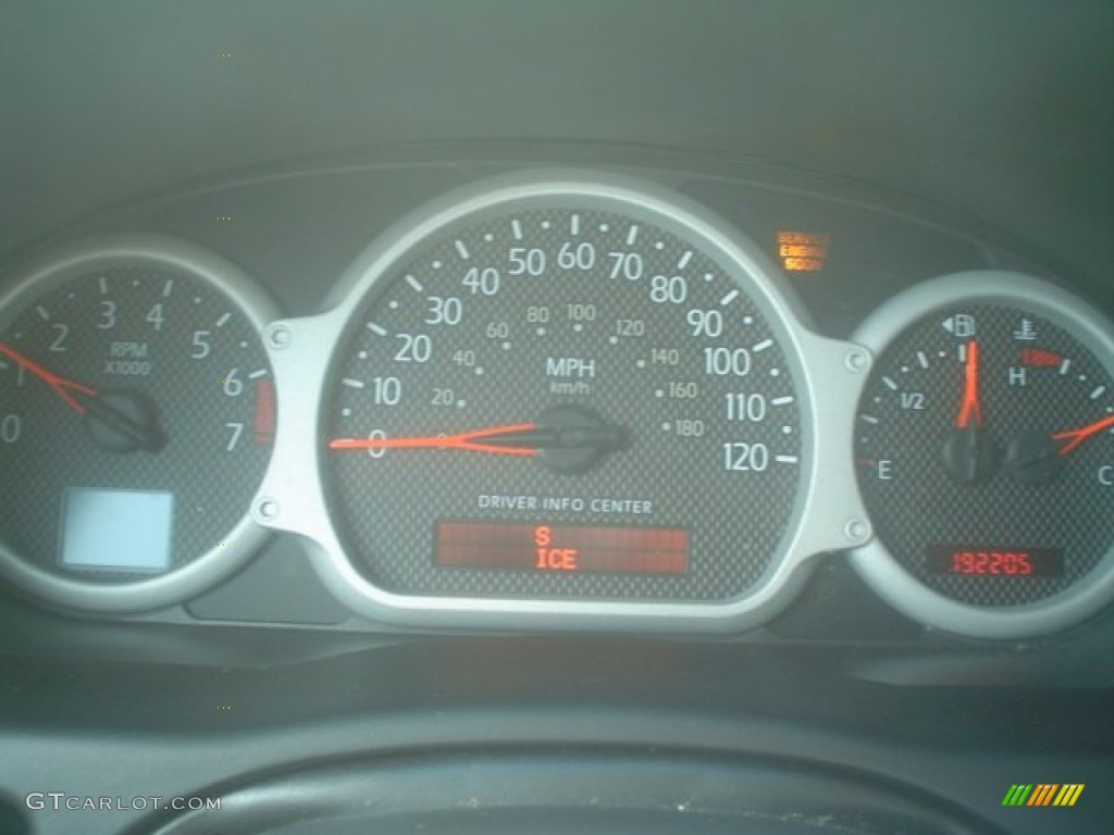 2001 Pontiac Aztek GT Gauges Photo #50595140