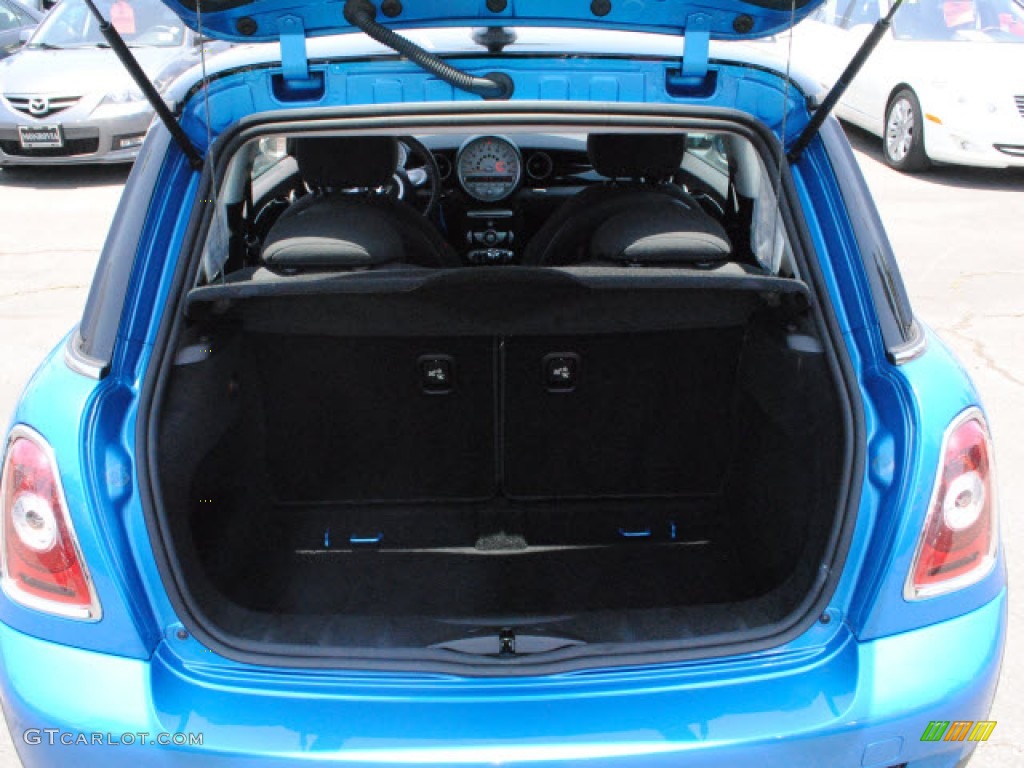 2009 Cooper S Hardtop - Laser Blue Metallic / Checkered Carbon Black/Black photo #10