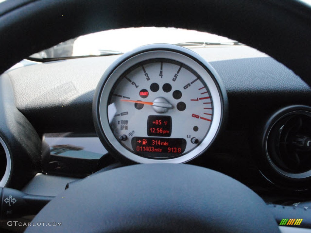 2009 Cooper S Hardtop - Laser Blue Metallic / Checkered Carbon Black/Black photo #17