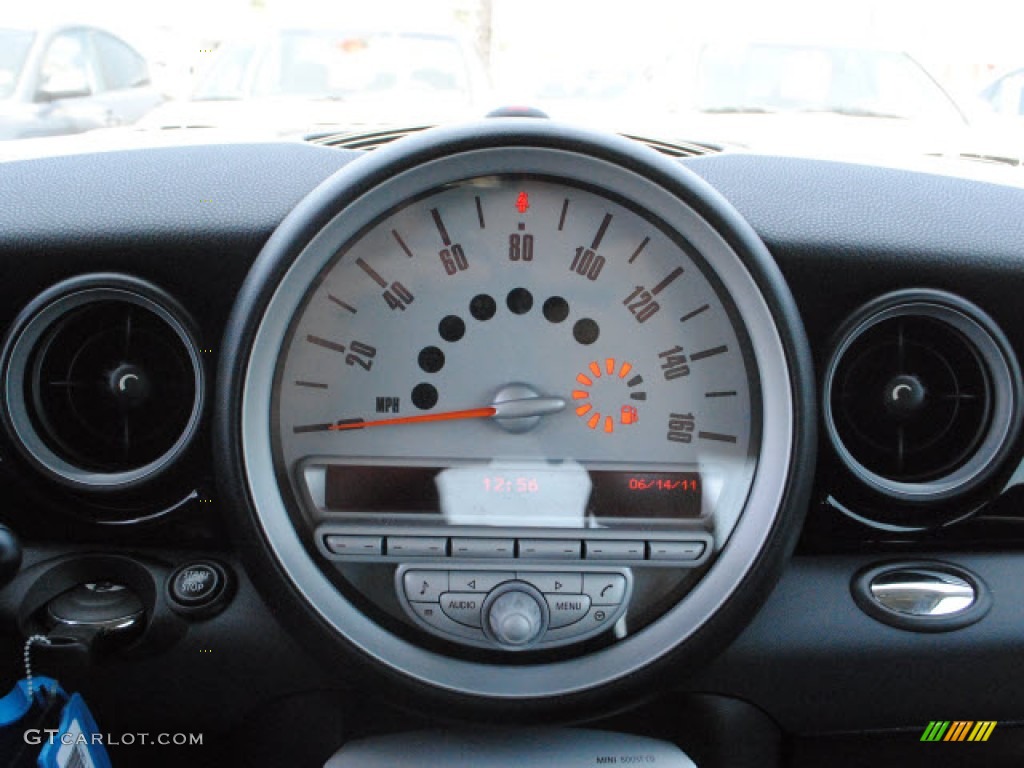 2009 Cooper S Hardtop - Laser Blue Metallic / Checkered Carbon Black/Black photo #19