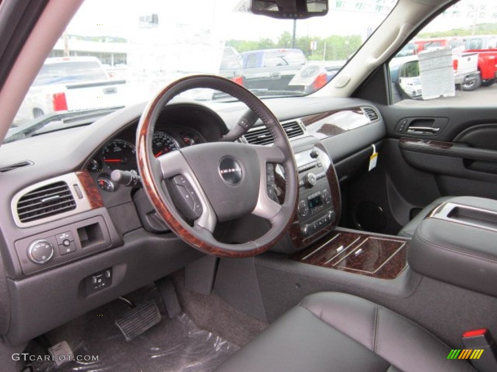 2011 Sierra 1500 Denali Crew Cab 4x4 - Stealth Gray Metallic / Ebony photo #10