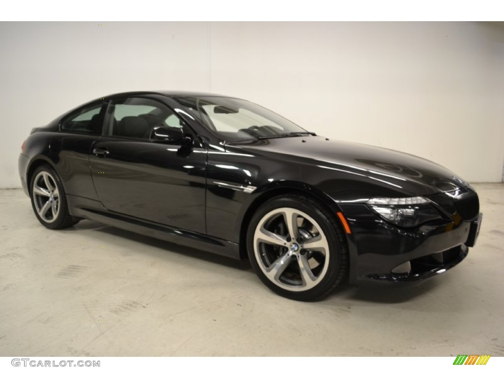 Black Sapphire Metallic 2008 BMW 6 Series 650i Coupe Exterior Photo #50595980