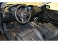Black Interior Photo for 2008 BMW 6 Series #50596115
