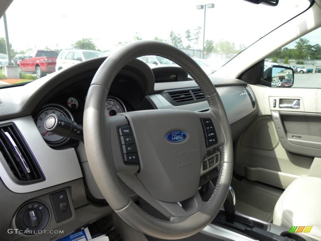 2010 Focus SEL Sedan - Blue Flame Metallic / Medium Stone photo #3