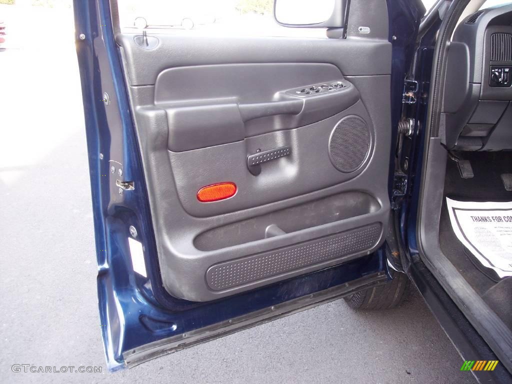 2004 Ram 1500 SLT Quad Cab 4x4 - Patriot Blue Pearl / Dark Slate Gray photo #32