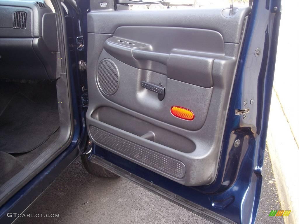 2004 Ram 1500 SLT Quad Cab 4x4 - Patriot Blue Pearl / Dark Slate Gray photo #38