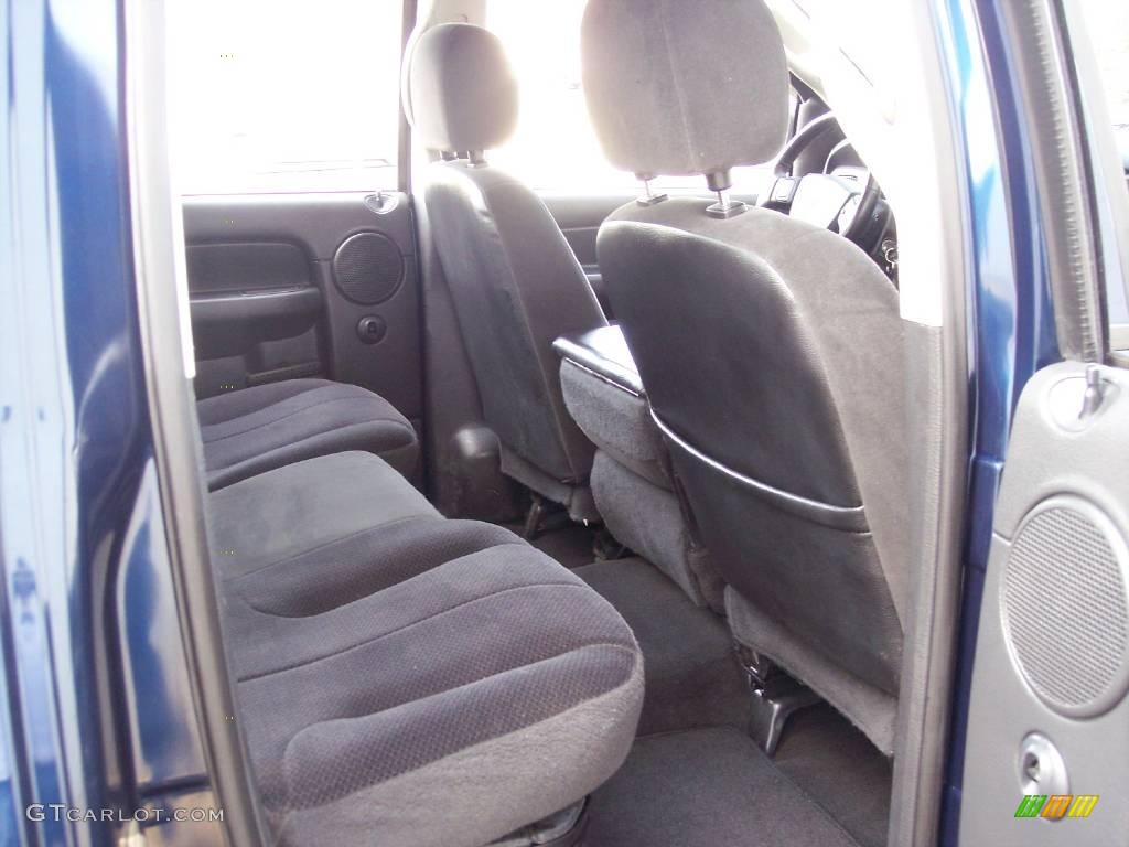 2004 Ram 1500 SLT Quad Cab 4x4 - Patriot Blue Pearl / Dark Slate Gray photo #41