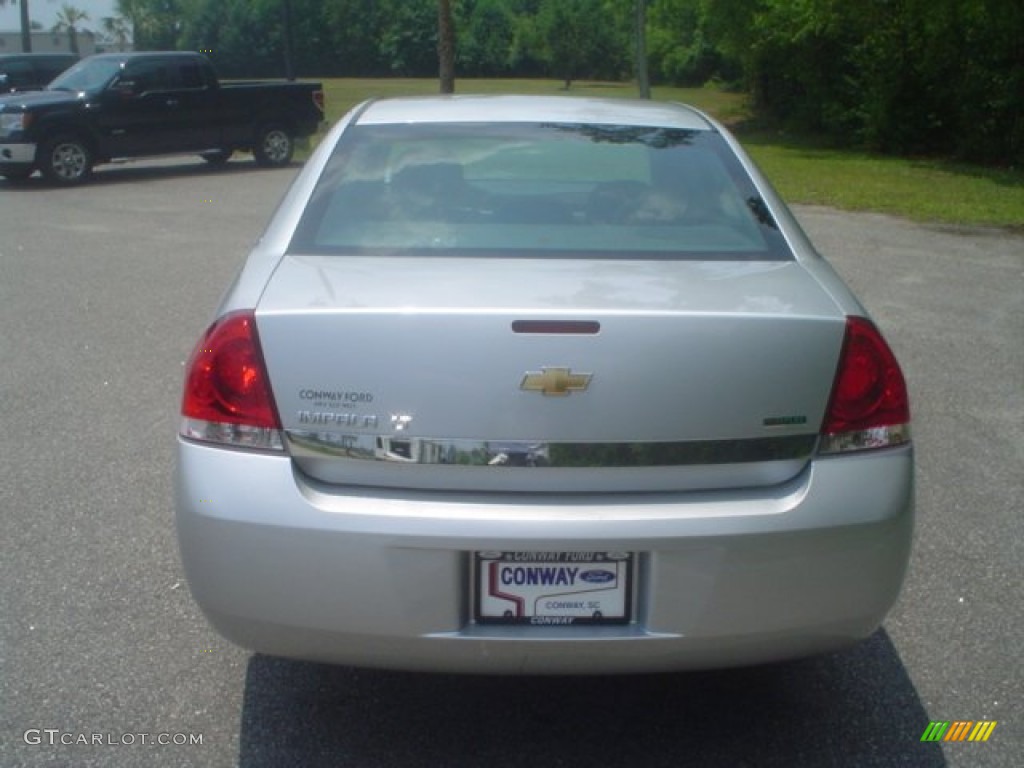 2010 Impala LT - Silver Ice Metallic / Gray photo #6