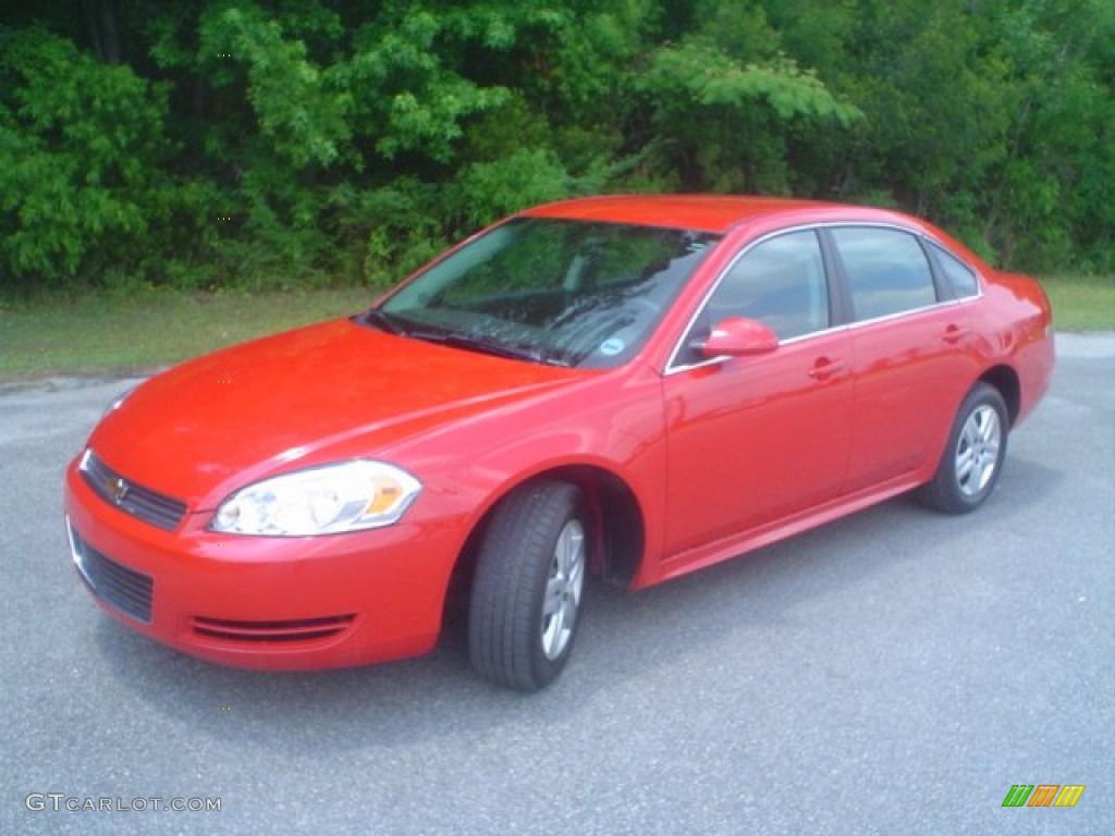 2010 Impala LS - Victory Red / Gray photo #1