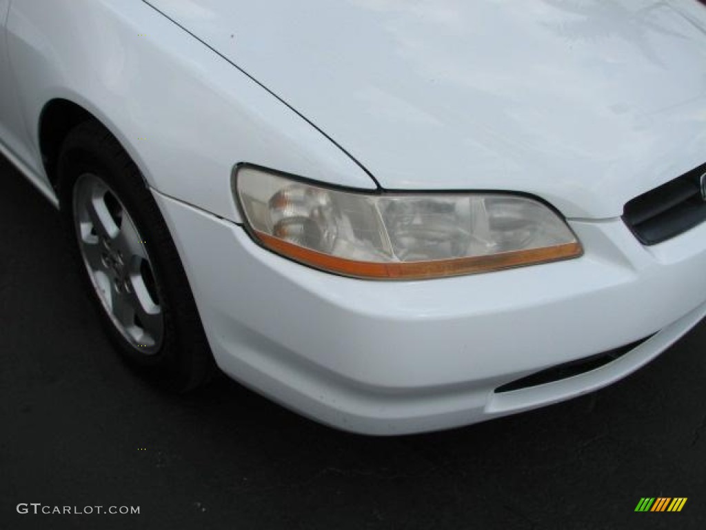 2000 Accord EX V6 Coupe - Taffeta White / Ivory photo #2