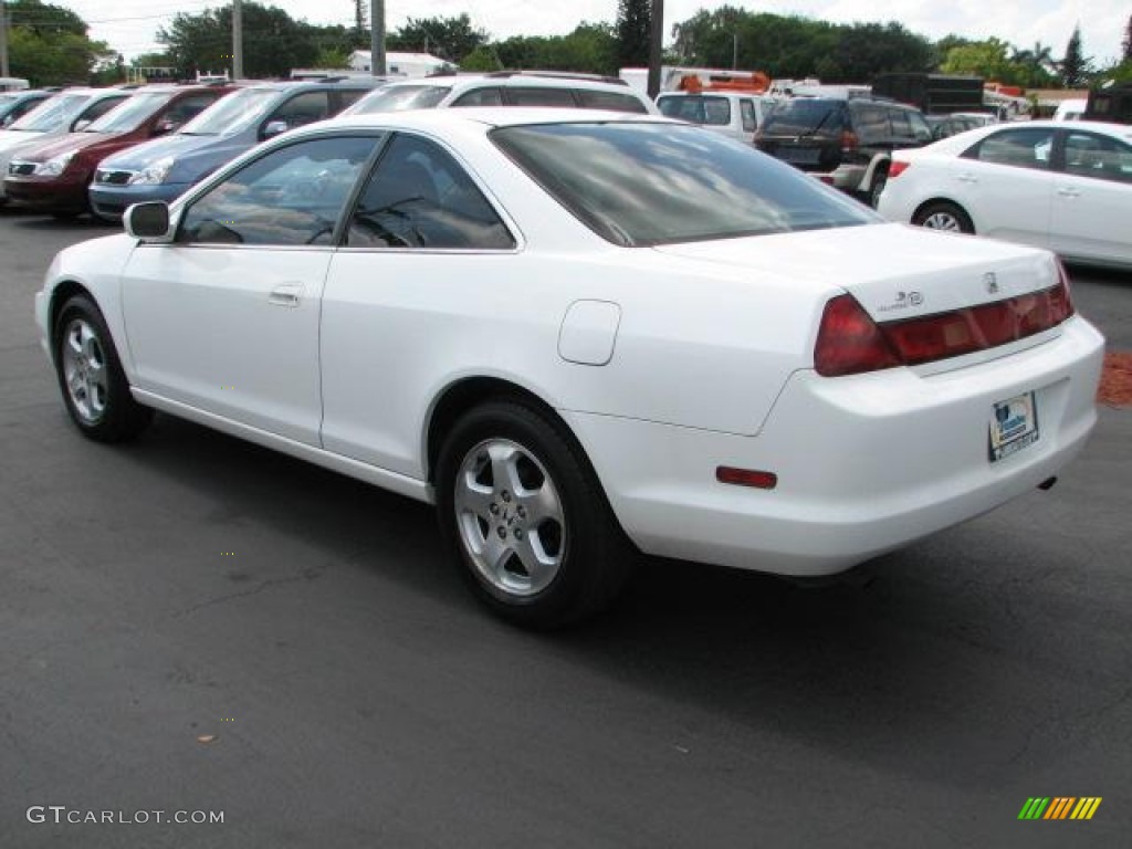 2000 Accord EX V6 Coupe - Taffeta White / Ivory photo #7