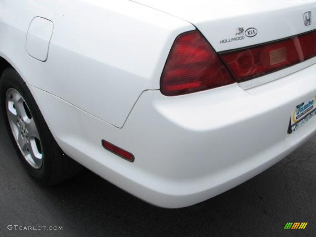 2000 Accord EX V6 Coupe - Taffeta White / Ivory photo #8