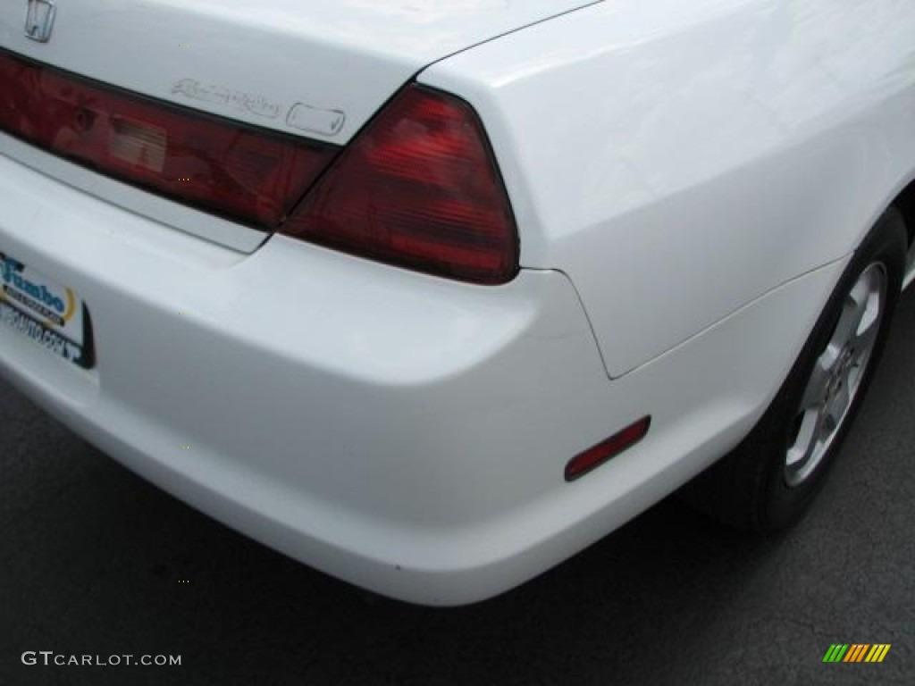 2000 Accord EX V6 Coupe - Taffeta White / Ivory photo #10