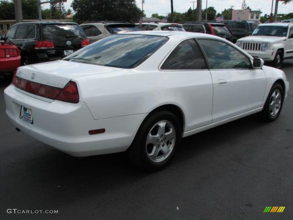 2000 Accord EX V6 Coupe - Taffeta White / Ivory photo #11