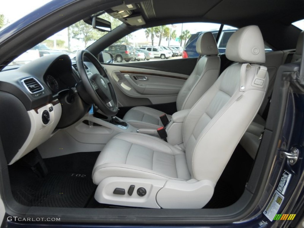 Moonrock Gray Interior 2008 Volkswagen Eos Lux Photo #50598707