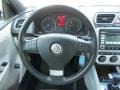2008 Volkswagen Eos Moonrock Gray Interior Steering Wheel Photo