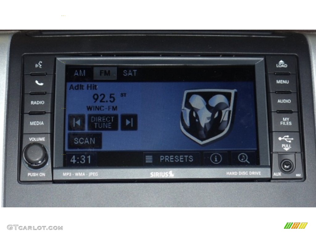 2011 Ram 2500 HD SLT Crew Cab 4x4 - Brilliant Black Crystal Pearl / Light Pebble Beige/Bark Brown photo #17