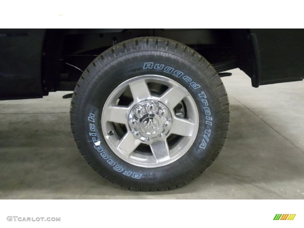 2011 Ram 2500 HD SLT Crew Cab 4x4 - Brilliant Black Crystal Pearl / Light Pebble Beige/Bark Brown photo #32