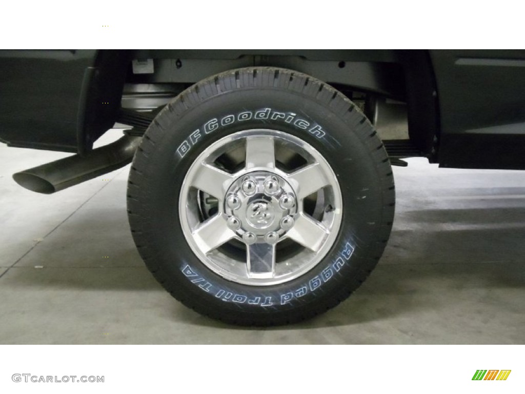 2011 Ram 2500 HD SLT Crew Cab 4x4 - Brilliant Black Crystal Pearl / Light Pebble Beige/Bark Brown photo #33