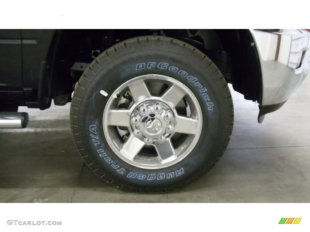 2011 Ram 2500 HD SLT Crew Cab 4x4 - Brilliant Black Crystal Pearl / Light Pebble Beige/Bark Brown photo #34