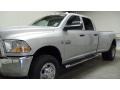 2011 Bright Silver Metallic Dodge Ram 3500 HD ST Crew Cab 4x4 Dually  photo #8