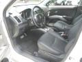 Black 2010 Mitsubishi Outlander GT 4WD Interior Color