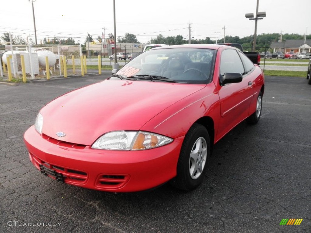 Bright Red 2000 Chevrolet Cavalier Coupe Exterior Photo #50600252