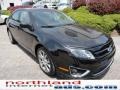 2011 Tuxedo Black Metallic Ford Fusion SE  photo #9