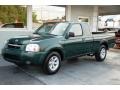 Alpine Green Metallic 2001 Nissan Frontier XE King Cab Exterior