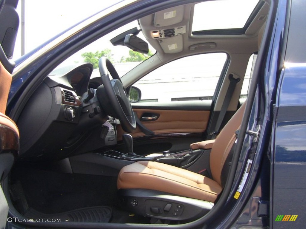 Saddle Brown Dakota Leather Interior 2011 BMW 3 Series 335i xDrive Sedan Photo #50602572