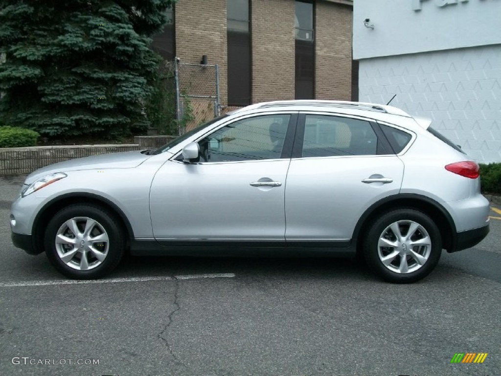 Liquid Platinum 2010 Infiniti EX 35 AWD Exterior Photo #50603328