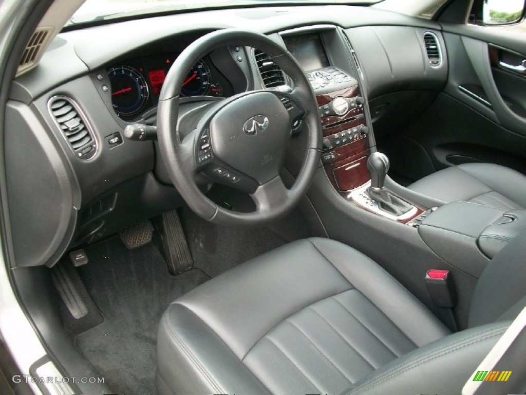 Graphite Interior 2010 Infiniti EX 35 AWD Photo #50603358