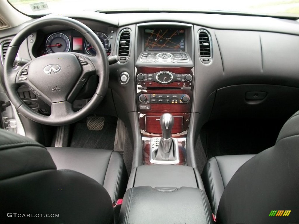 2010 Infiniti EX 35 AWD Graphite Dashboard Photo #50603405