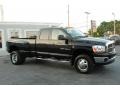 2006 Black Dodge Ram 3500 SLT Quad Cab 4x4 Dually  photo #4