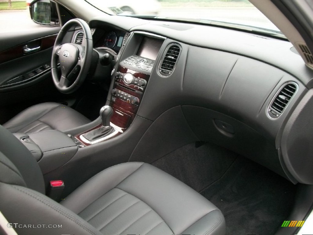 2010 Infiniti EX 35 AWD Graphite Dashboard Photo #50603607