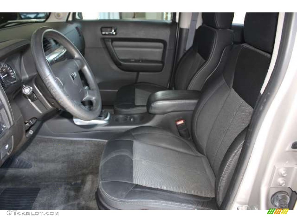 Ebony Black Interior 2006 Hummer H3 Standard H3 Model Photo #50603904