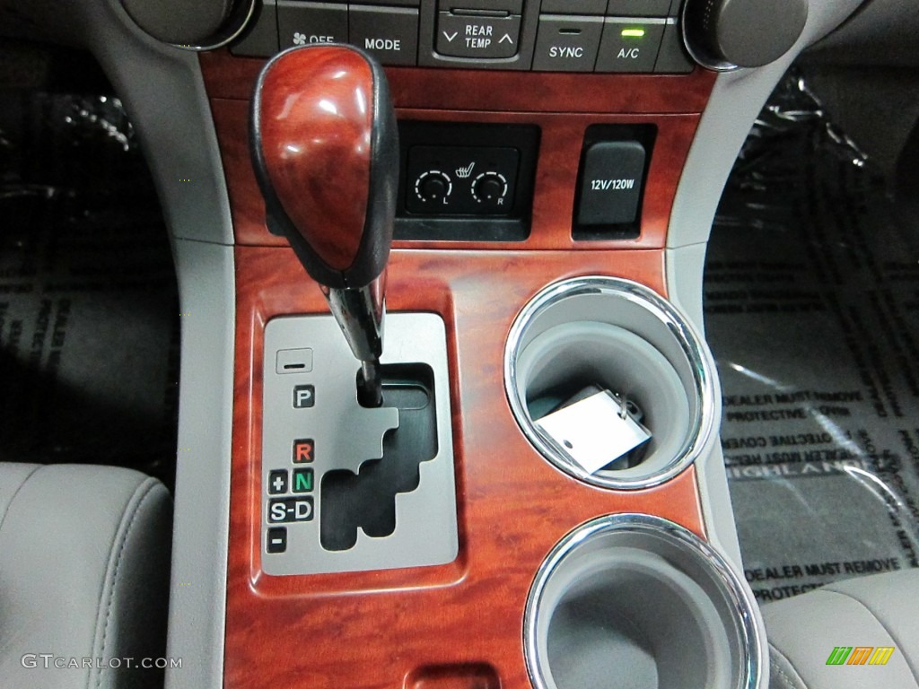 2009 Toyota Highlander Limited 6 Speed ECT-i Automatic Transmission Photo #50604645