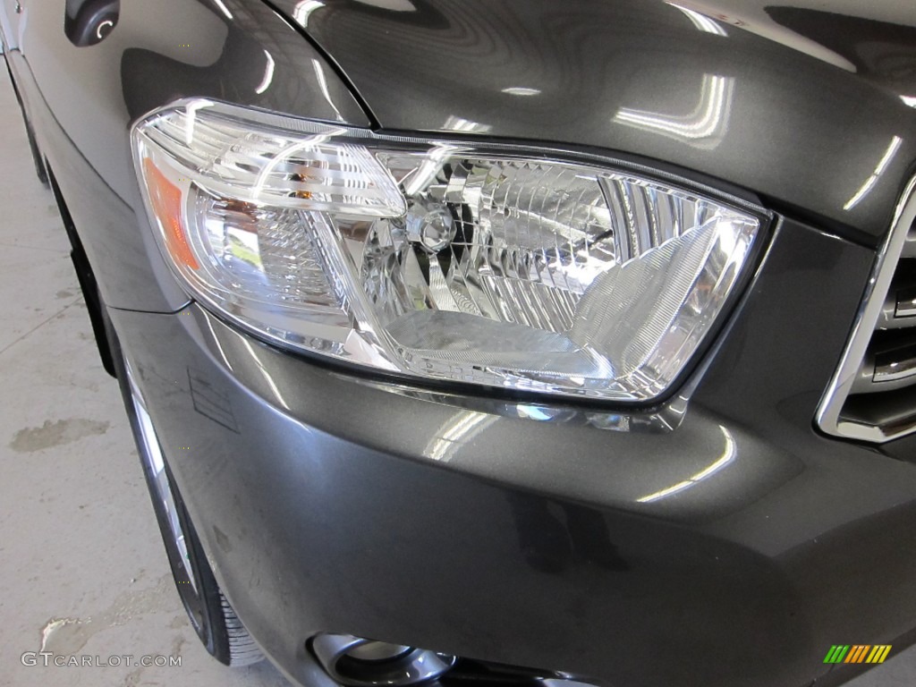 2009 Highlander Limited - Magnetic Gray Metallic / Ash photo #14