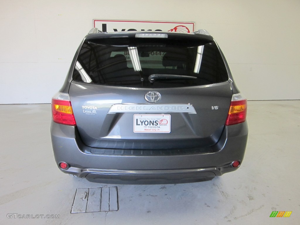 2009 Highlander Limited - Magnetic Gray Metallic / Ash photo #19