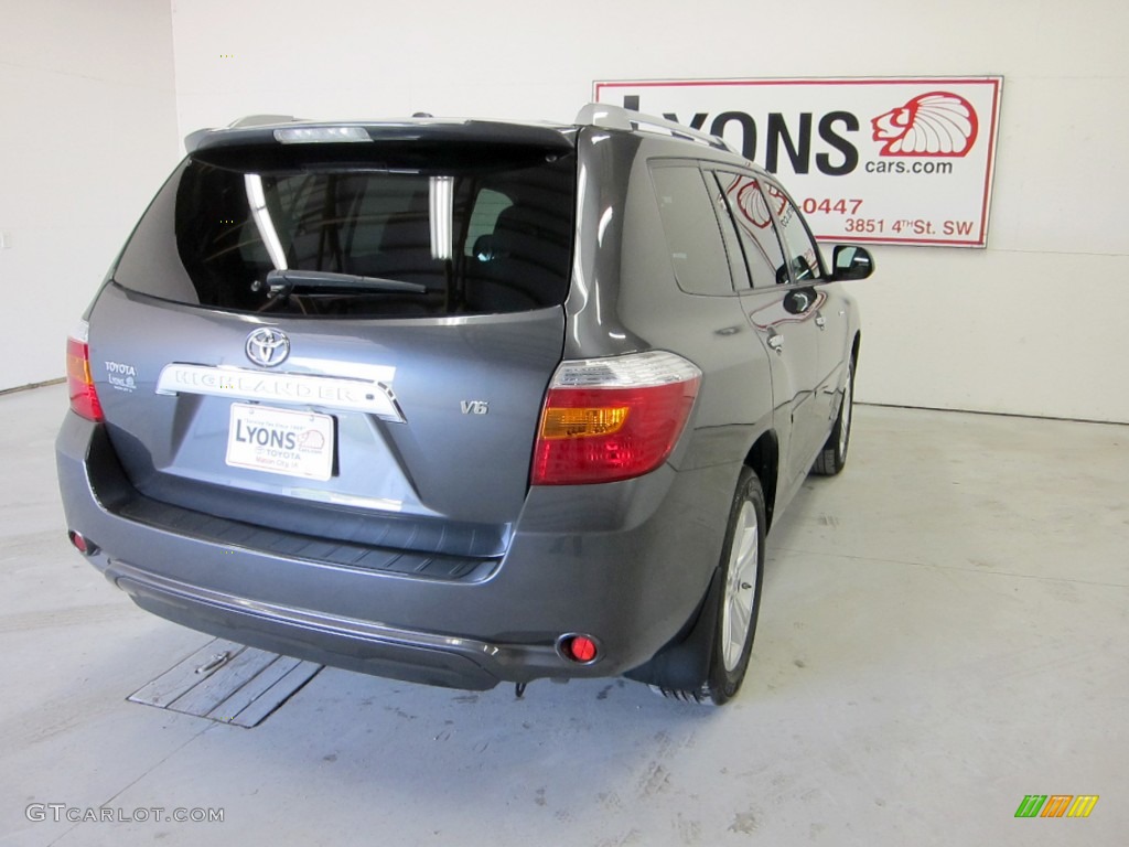 2009 Highlander Limited - Magnetic Gray Metallic / Ash photo #20