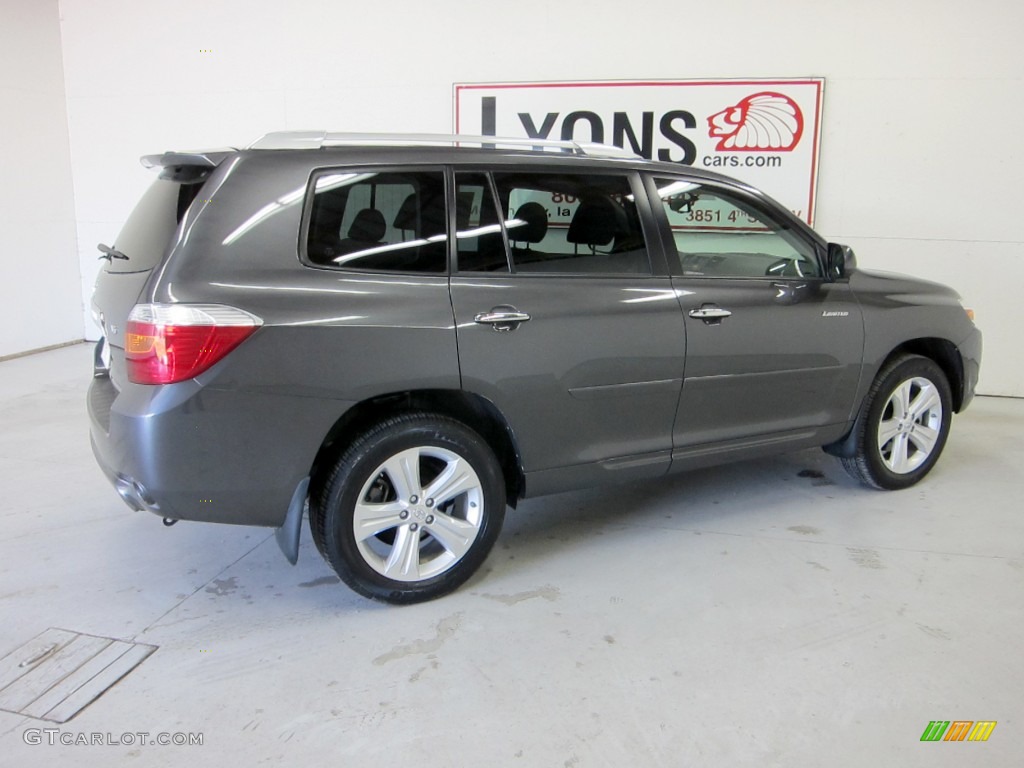 2009 Highlander Limited - Magnetic Gray Metallic / Ash photo #23
