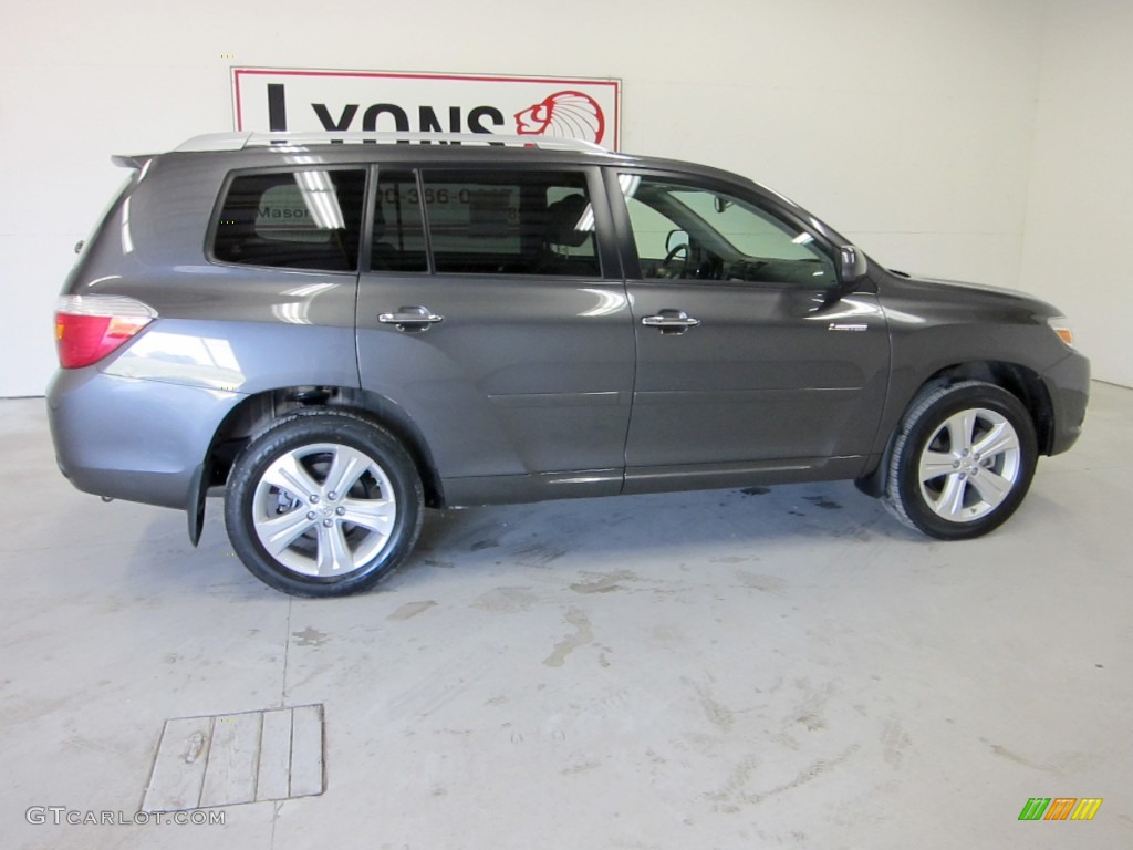 2009 Highlander Limited - Magnetic Gray Metallic / Ash photo #24