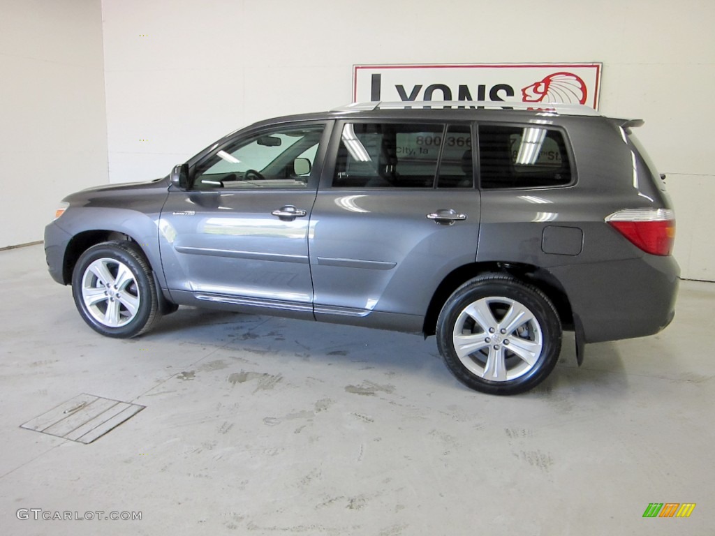 2009 Highlander Limited - Magnetic Gray Metallic / Ash photo #36