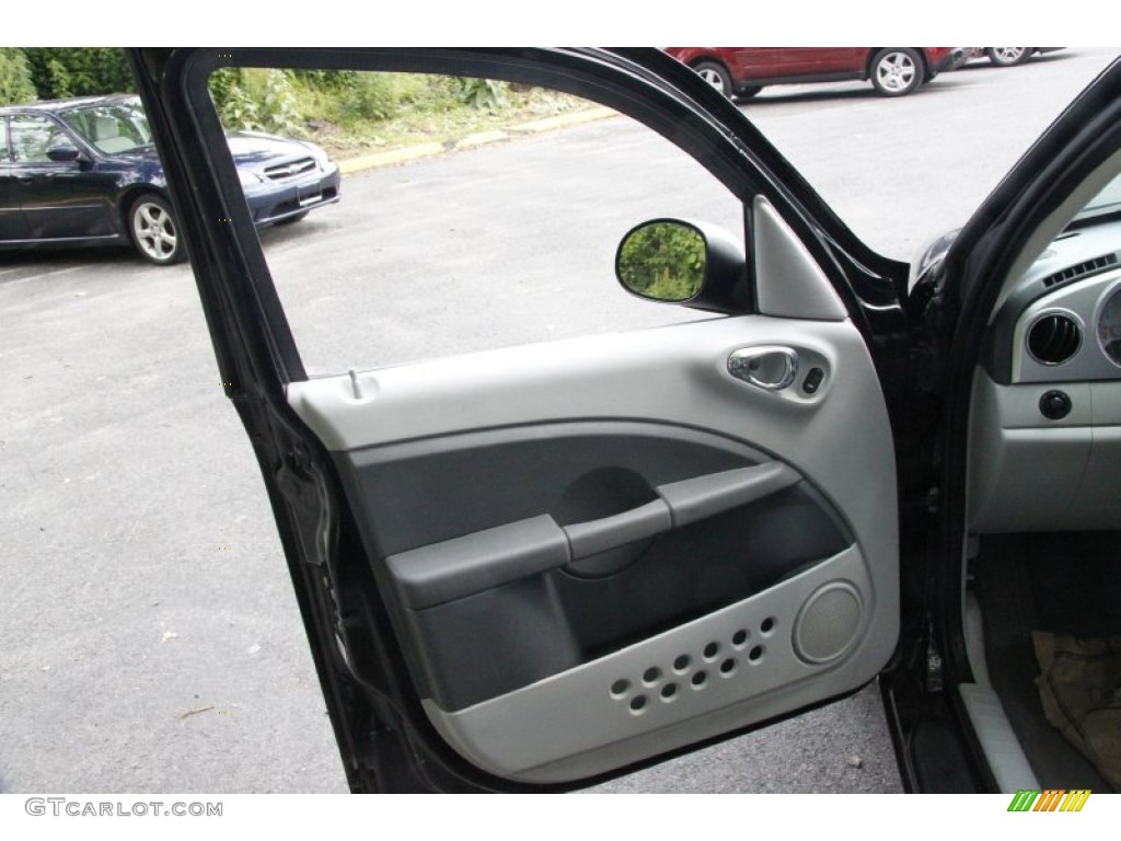 2006 PT Cruiser Touring - Brilliant Black Crystal Pearl / Pastel Slate Gray photo #14