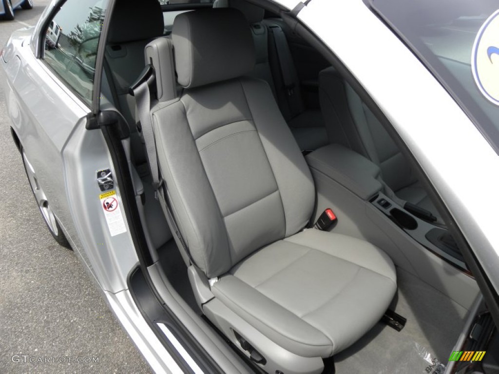 2009 3 Series 328i Convertible - Titanium Silver Metallic / Grey Dakota Leather photo #8