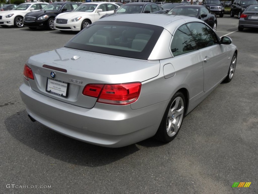 2009 3 Series 328i Convertible - Titanium Silver Metallic / Grey Dakota Leather photo #12