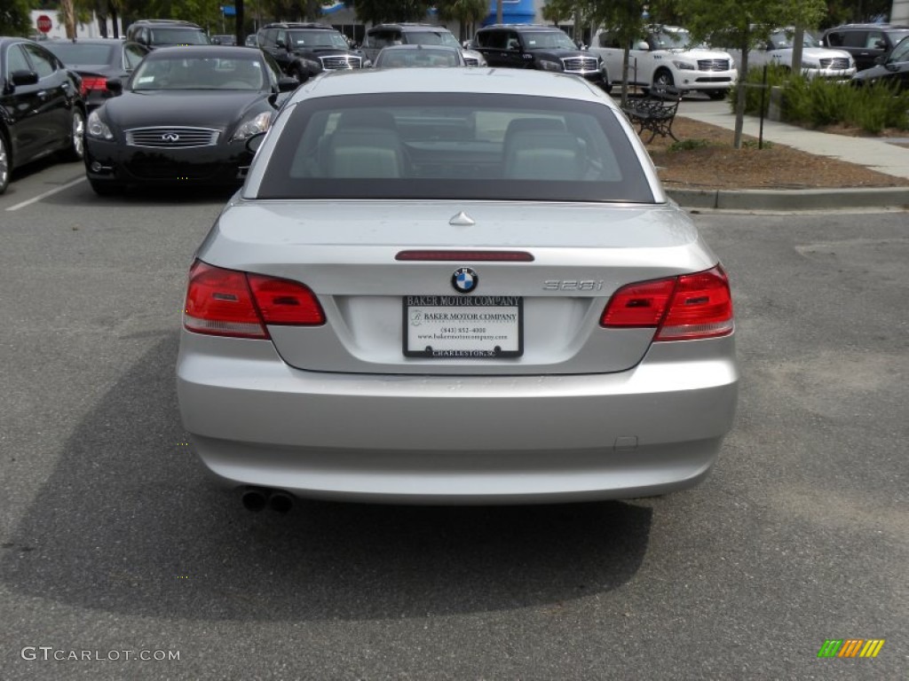 2009 3 Series 328i Convertible - Titanium Silver Metallic / Grey Dakota Leather photo #13