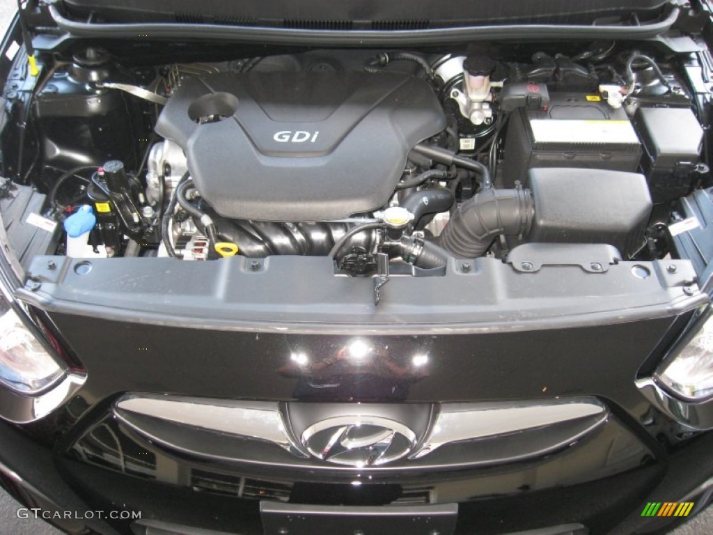 2012 Hyundai Accent GLS 4 Door 1.6 Liter GDI DOHC 16-Valve D-CVVT 4 Cylinder Engine Photo #50606676